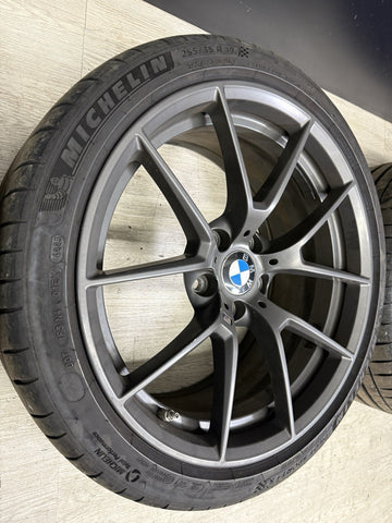 BMW 15-20 F80 F82 F83 M3 M4 CS 763M Rims Wheels OEM