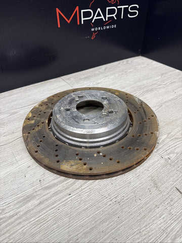 SHW Performance Rear Right Disc Brake Rotor 06-10 BMW E60 E63 E64 M5 M6