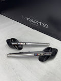 08-13 BMW E92 E93 M3 Front Fender Grilles Side Marker Light Chrome Trims OEM