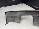 01-06 BMW E46 M3 Rear Bumper Lower Lip Diffuser Trim Panel OEM Silver Grey