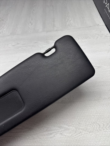 01-06 BMW E46 M3 Convertible Left Driver Side Sunvisors Sun Visor Black