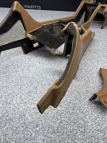 Damaged 2000-2003 BMW E39 M5 Factory Center Console Caramel Napa Leather OEM