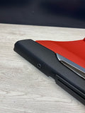 11-16 BMW F10 M5 SEDAN REAR RIGHT PASSENGER SAKHIR ORANGE DOOR CARD PANEL