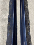 01-06 BMW E46 M3 Rocker Panel Side Skirts OEM Topaz Blue