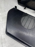 91-99 BMW E36 3 Series M3 Dead Pedal Cover Kick Panels Trims Covers Black OEM