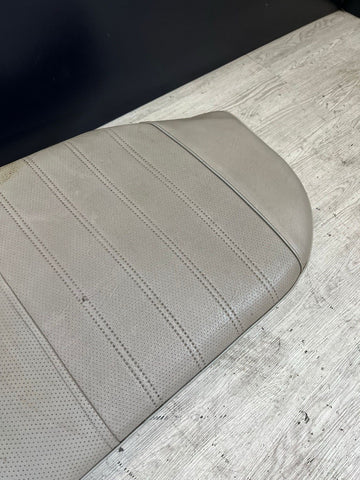 BMW OEM E30 86-92 COUPE REAR SEAT BOTTOM CUSHION BEIGE LEATHER BENCH