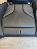 BMW F82 M4 Coupe 15-20 Rear Back Seats Cushion Black Leather Backrest Bench