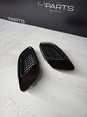 08-13 BMW E90 E92 E93 M3 Hood Scoops Space Pair 8042978 Sophistc Grey