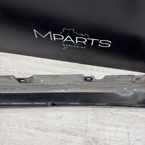12-17 OEM BMW F10 M5 Left Driver Side Skirt Rocker Panel Black