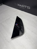 BMW 21-26 G80 M3 COMPETITION RIGHT FENDER GRILL GRILLE BADGE BLACK 177057-10