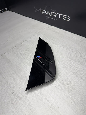 BMW 21-26 G80 M3 COMPETITION RIGHT FENDER GRILL GRILLE BADGE BLACK 177057-10