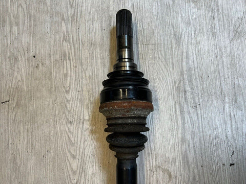 01-08 BMW M3 Z4 Left Rear Axle Shaft OEM E46 E85 E86 2229725 *RIPPED BOOT*