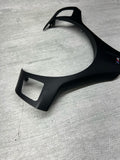 08-13 BMW E90 E92 E93 M3 Lower Steering Wheel Trim Cover Plate Black