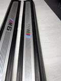 12-18 BMW M6 F12 Front Door Sills Cover Illuminated Trim Scuff Plate OEM *NOTE*