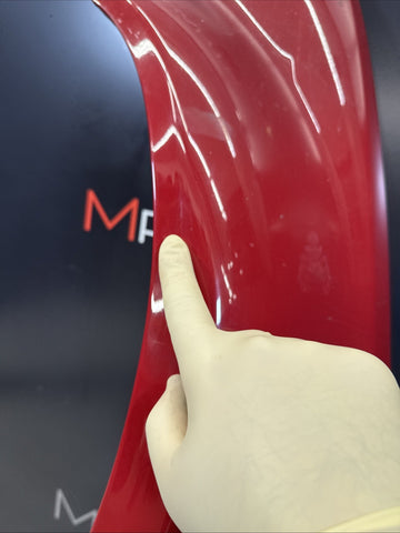 01-06 BMW E46 M3 Driver Left Fender Imola Red *Dented*