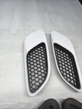 08-13 BMW E90 E92 E93 M3 Hood Scoops Space Pair 8042978 Alpine White