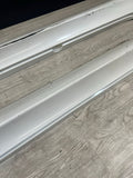 BMW 06-10 E60 M5 Side Skirts Rocker Panels Alpine White OEM 7896838