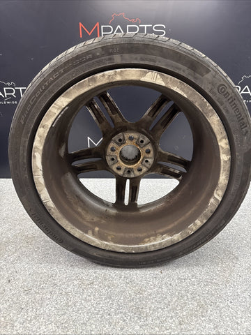 OEM BMW F10 F13 Front Wheel Rim 19x8.5 ET33 M Double Spoke Style 351 Silver