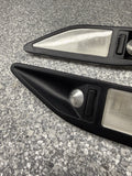 BMW E39 M5 540I REAR DOME LIGHTS INTERIOR READING LAMP BLACK R/L 2491509 2491510