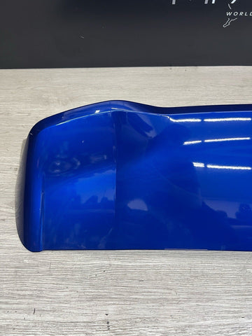 OEM BMW G01 F97 X3 X3M Rear Tailgate Liftagte Trunk Roof Upper Wing Spoiler Blue