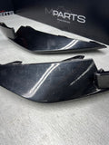 21-25 BMW G80 G82 G83 M3 M4 OEM Gloss Black Front Bumper Corner Splitters