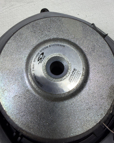 Alpine SPS-610C 6.5"  2-Way Car Set Speakers Pair Component — 240W Coaxial Set