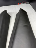 01-06 BMW E46 M3 Coupe Rear Seat Backrest Side Bolster Pair Black Napa OEM