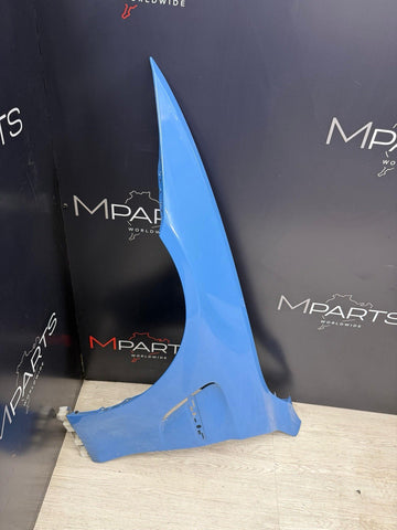 Front Left Driver Fender Panel Yas Marina Blue 15-20 F82 F83 M4 41358066917