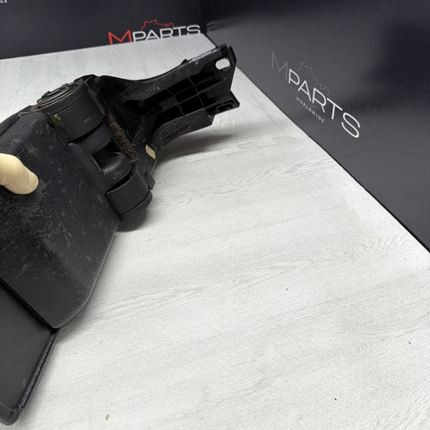 01-06 BMW E46 M3 Center Console Armrest Arm Rest Black Leather *Cracked Leather