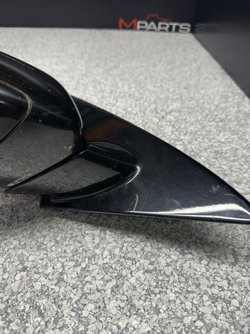 06-08 BMW E63 E64 M6 Door Right Passenger Mirror Sapphire Black *Paint Bubbling