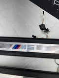 18-23 OEM BMW F90 M5 Door Sills Illuminated Covers Trims Scuff Plates SET