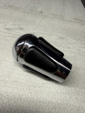 2004-2006 BMW E46 M3 SMG GEAR SHIFT KNOB NAPPA BLACK LEATHER / CHROME OEM