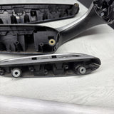 01-06 BMW E46 M3 Convertible Interior Armrests Trim Set Brushed Aluminum *Notes*