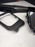 2025-2026 BMW G80 M3 Front Interior Carbon Fiber Trim Panel Set OEM