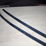 BMW E46 330CI M3 325CI Roof Rails Moldings Trims Faded Pair Coupe OEM