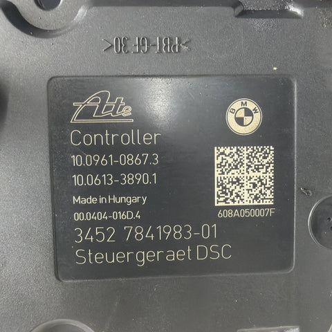 BMW E60 E63 M5 M6 06-10 03451-7841983-01 ABS DSC hydraulic Unit Complete