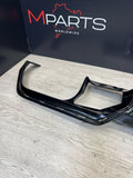 BMW 20-25 F91 F92 F93 M8 Rear Bumper Lower Diffuser Valance Trim OEM