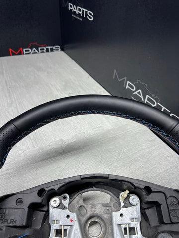 REWRAPPED Perforated BMW Steering Wheel 01-06 E46 M3 Stock MANUAL 32342282020