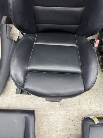 01-06 BMW E46 M3 Convertible Interior Heated Seats & Panels Nappa Black