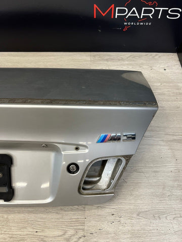 (PICKUP ONLY) Trunk Deck Lid 04-06 BMW E46 M3 Coupe 41627065260 Titanium Silver