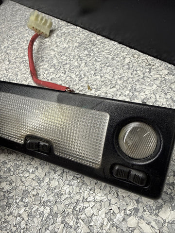 OEM 94-99 BMW E36 325 328 M3 Front Interior Dome Light Reading Lamp *Smudge