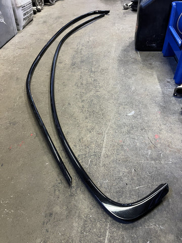 (PICK UP ONLY) 13-18 BMW F30 F80 335 M3 Roof Top Window Gutter Trims Gloss Black