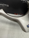 OEM 01-06 BMW E46 M3 Lower Steering Wheel Trim Cover Plate Painted