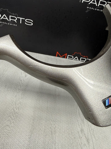 OEM 01-06 BMW E46 M3 Lower Steering Wheel Trim Cover Plate Painted