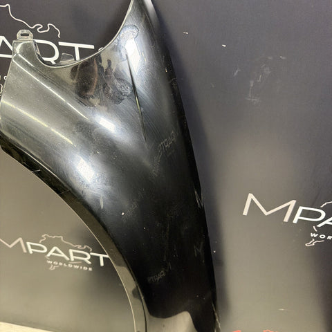 01-06 BMW E46 M3 Driver Left Fender Jet Black