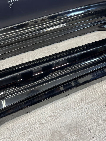 BMW 08-13 E93 M3 Convertible Side Skirts Pair Genuine OEM Jet Black