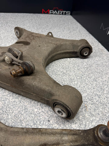 00-03 BMW E39 M5 Rear Left Driver Side Control Arm Lower Upper Set OEM