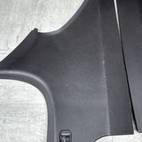 BMW E90 M3 08-11 Sedan Rear Windshield Upper C Pillar Cover Trims Set Black OEM