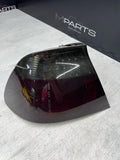 01-06 E46 BMW 330 M3 CONVERTIBLE REAR LED TAIL LIGHT LEFT 6937453 TINTED SMOKED