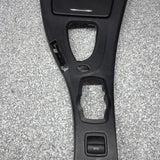 08-13 BMW E93 M3 OEM  Front Center Console Cover Leather DCT *Creasing*